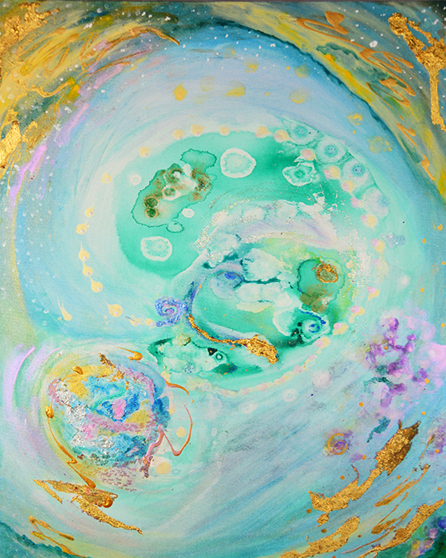 Blue Portal by Joanne Macko