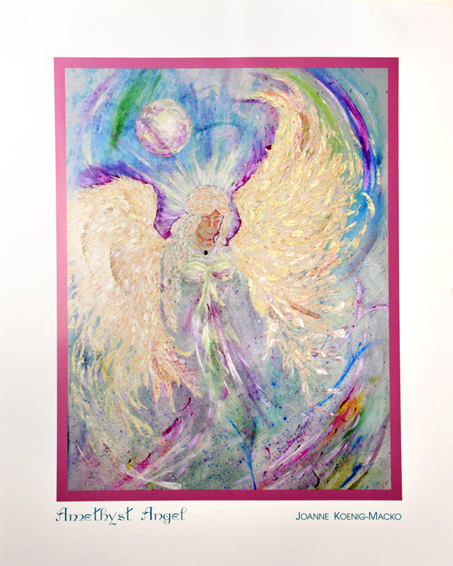 Amethyst Angel by Joanne Macko