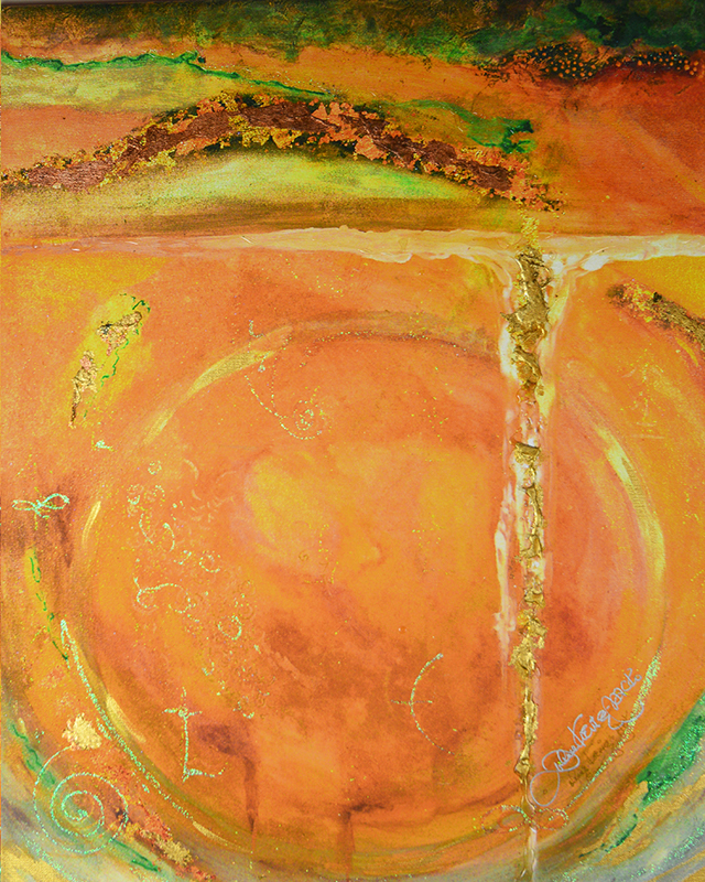 Orange Portal by Joanne Macko