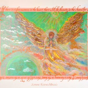 World Peace Angel by Joanne Macko